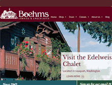 Tablet Screenshot of boehmscandies.com